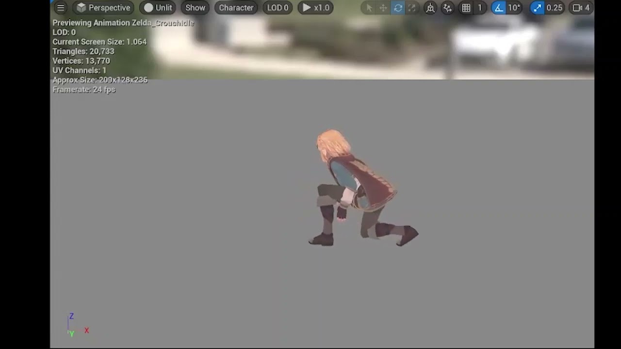 Crouch Idle Cycle