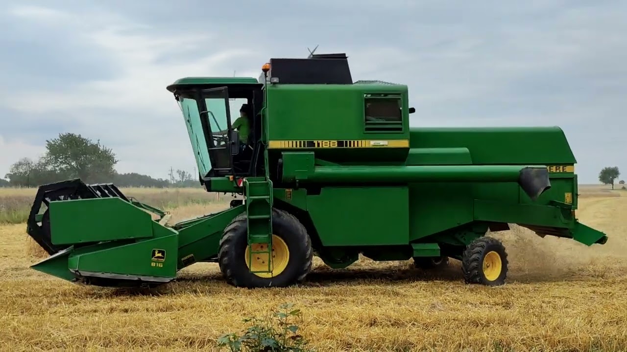 John Deere 1188 Żniwa 2025 Jęczmień Ozimy