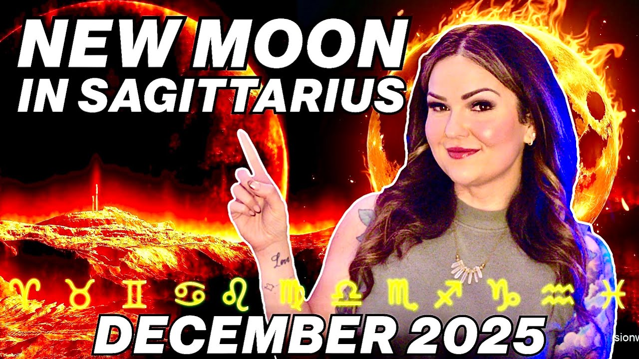 New Moon in Sagittarius December 2025: HUGE Fresh Start for All 12 Signs!