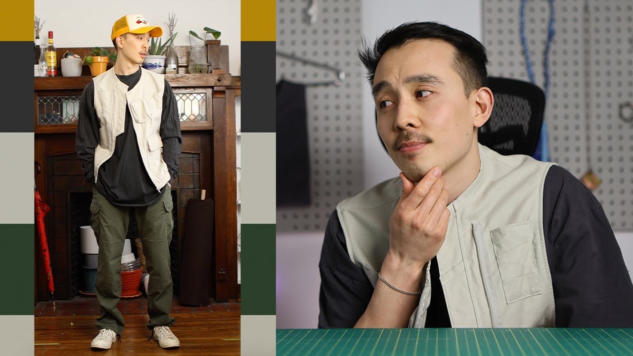 Techwear-esque Vest - how to Recreate + Process + Outfits