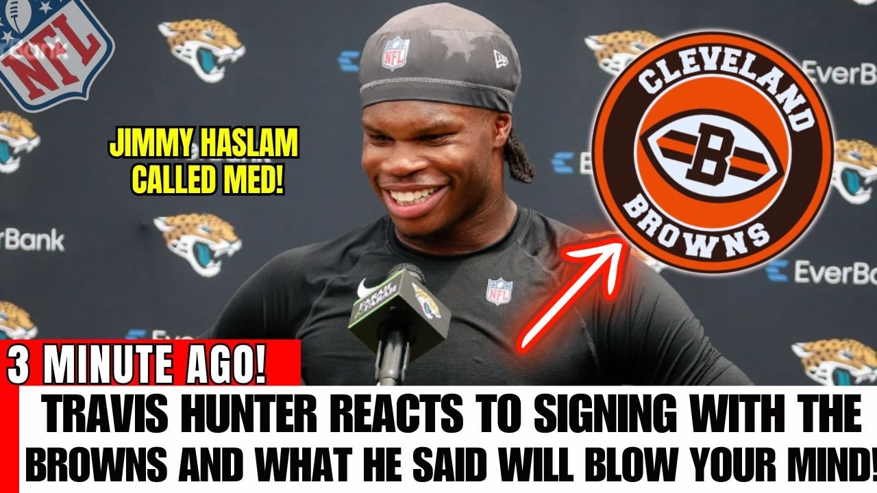 🚨YOU WON'T BELIEVE WHAT TRAVIS HUNTER SAID ABOUT SIGNING WITH THE BROWNS! CLEVELAND BROWNS NEWS!
