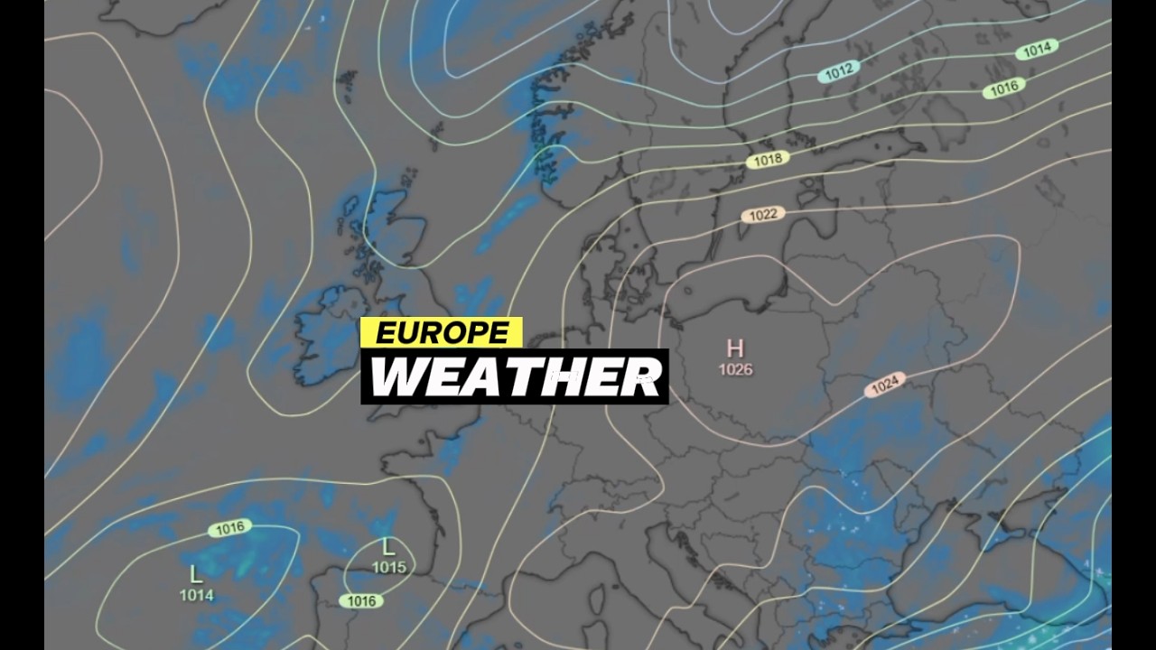 European Weather | ECMWF Model Precipitation June 16, 2026 - Rain Storms In Europe