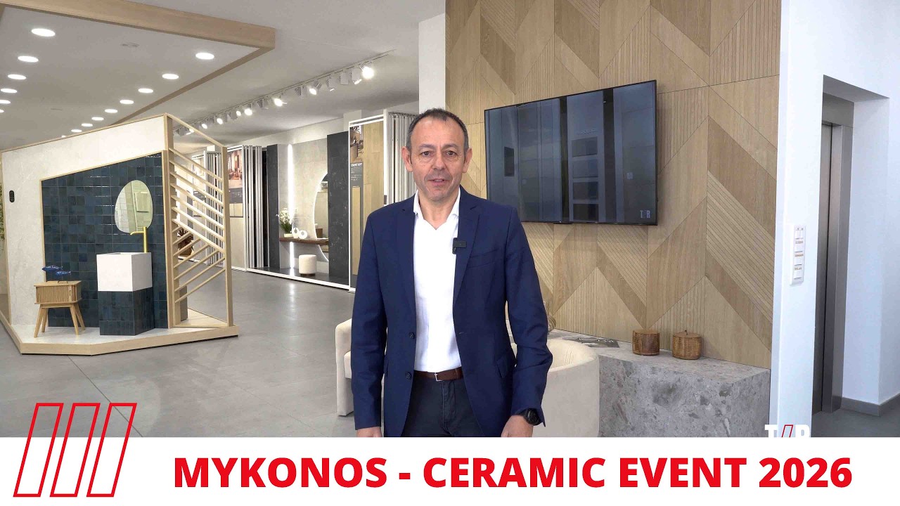 🎥 Visitamos el showroom de Mykonos Cerámica | Ceramic Event 2026
