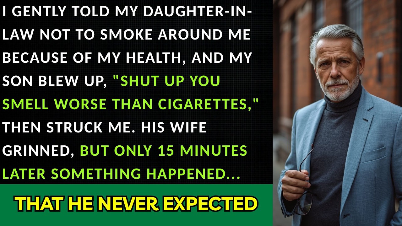 Silence, You Nasty Old Man! — My Son Slapped Me And Said, 