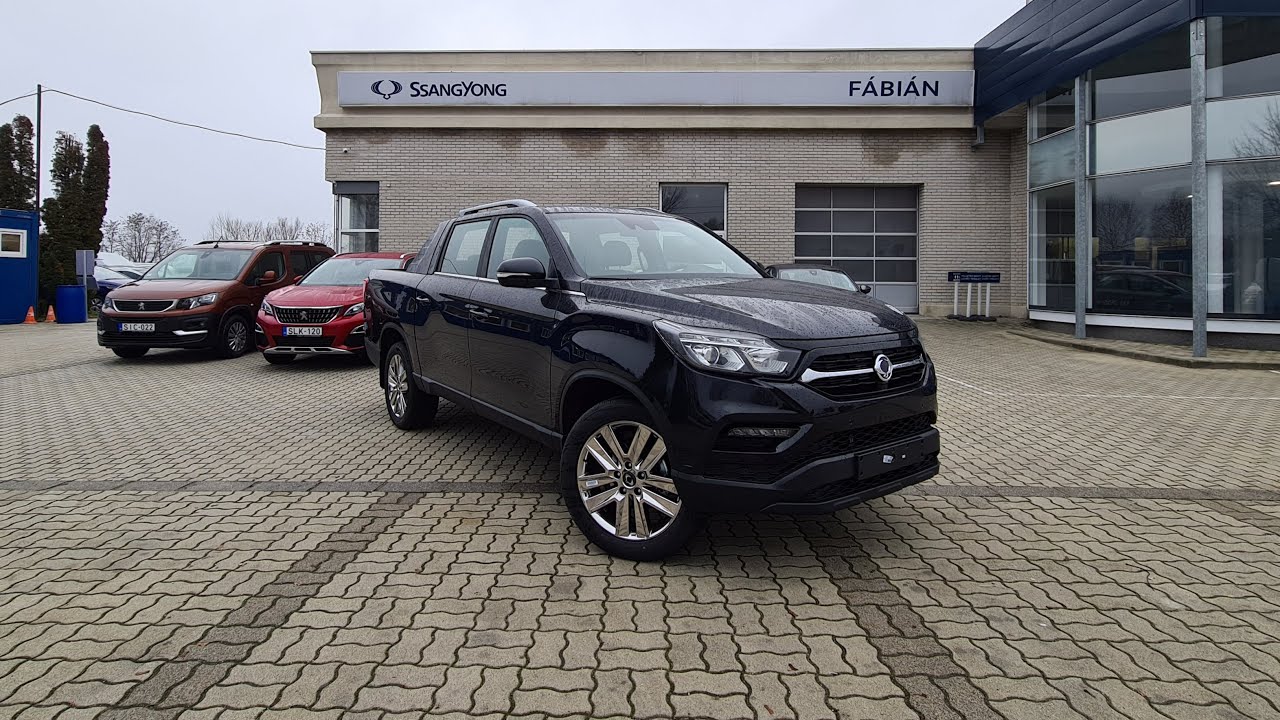 SsangYong Musso Grand Pick-up Premium 4WD  2.2 e-XDI 181 Aisin6 Space Black