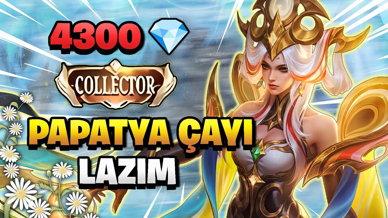 COLLECTOR KOSTÜMLÜ VALENTINA İÇİN PAPATYA ÇAYINIZ VAR MI?