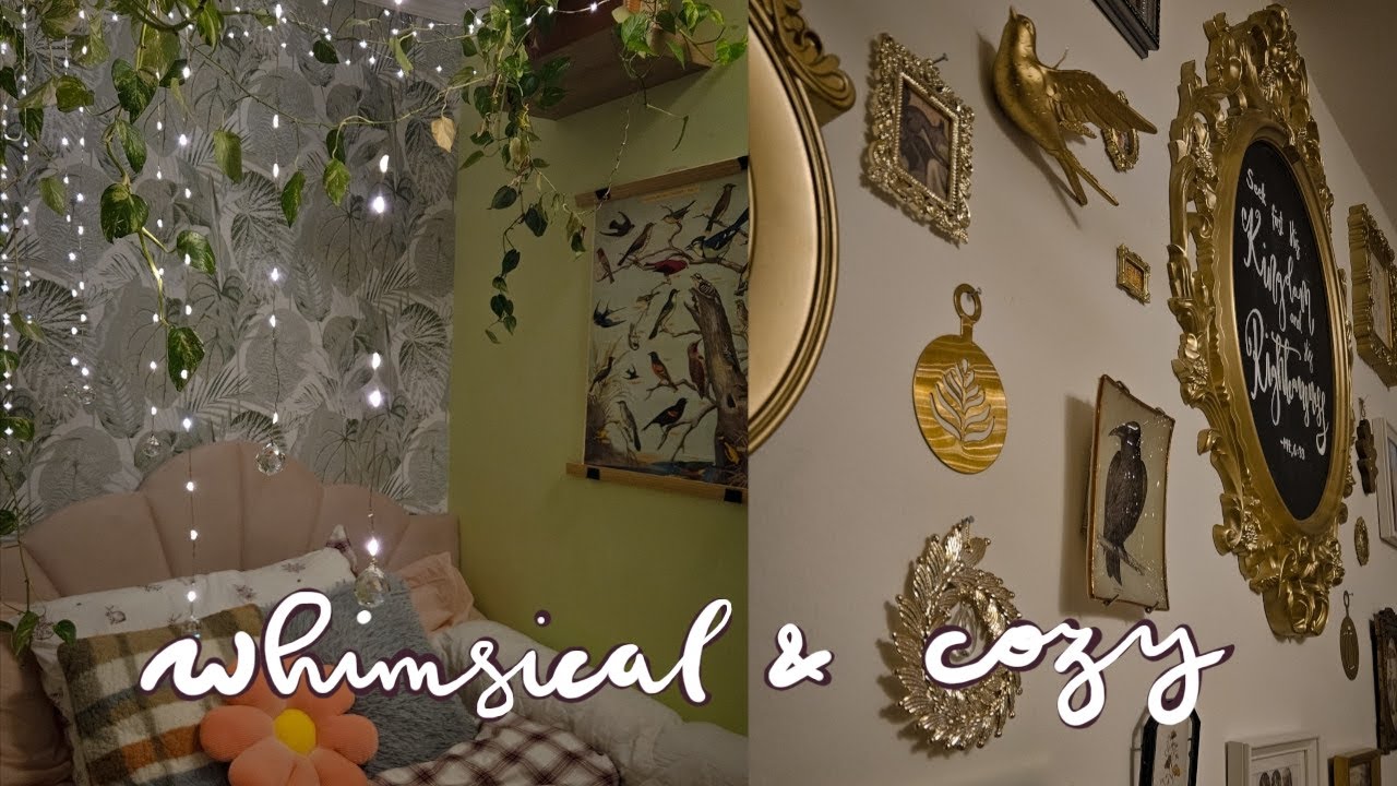 Set up my cozy fairytale bedroom with me! | Moving into my Studio Apartment pt 2