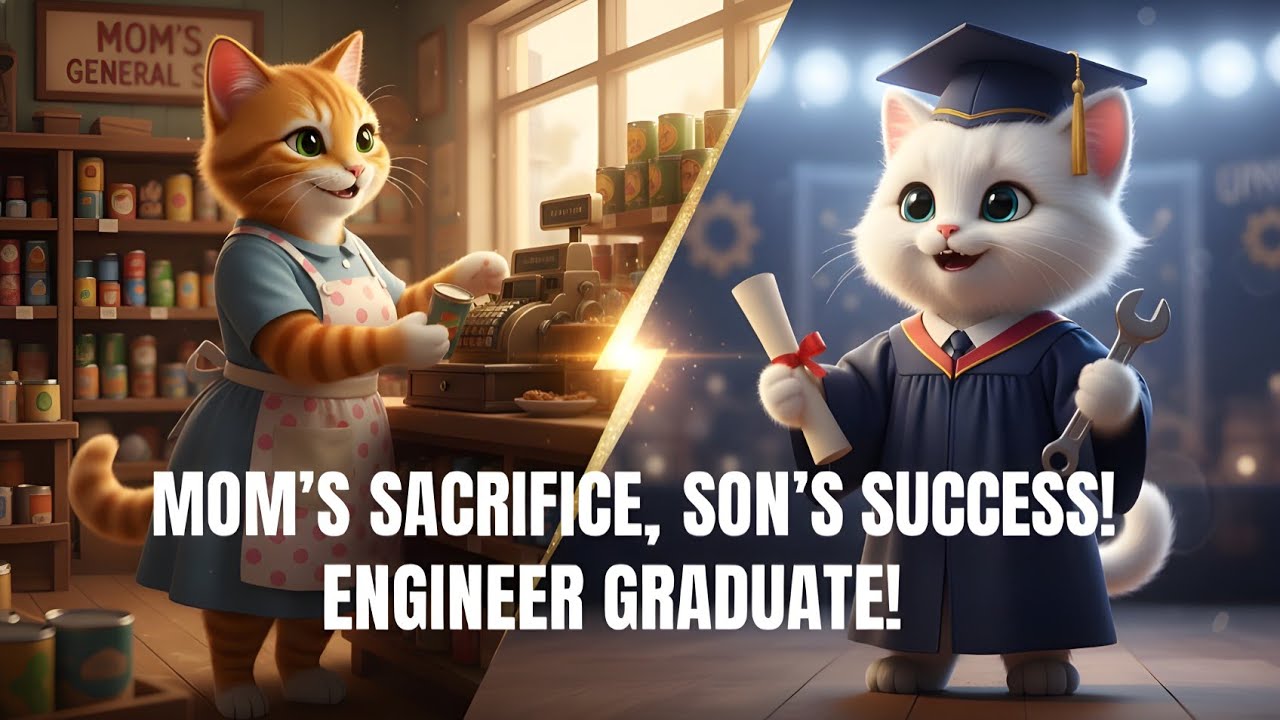 Mama Cat’s Hard Work: From Labor to Engineer Dreams