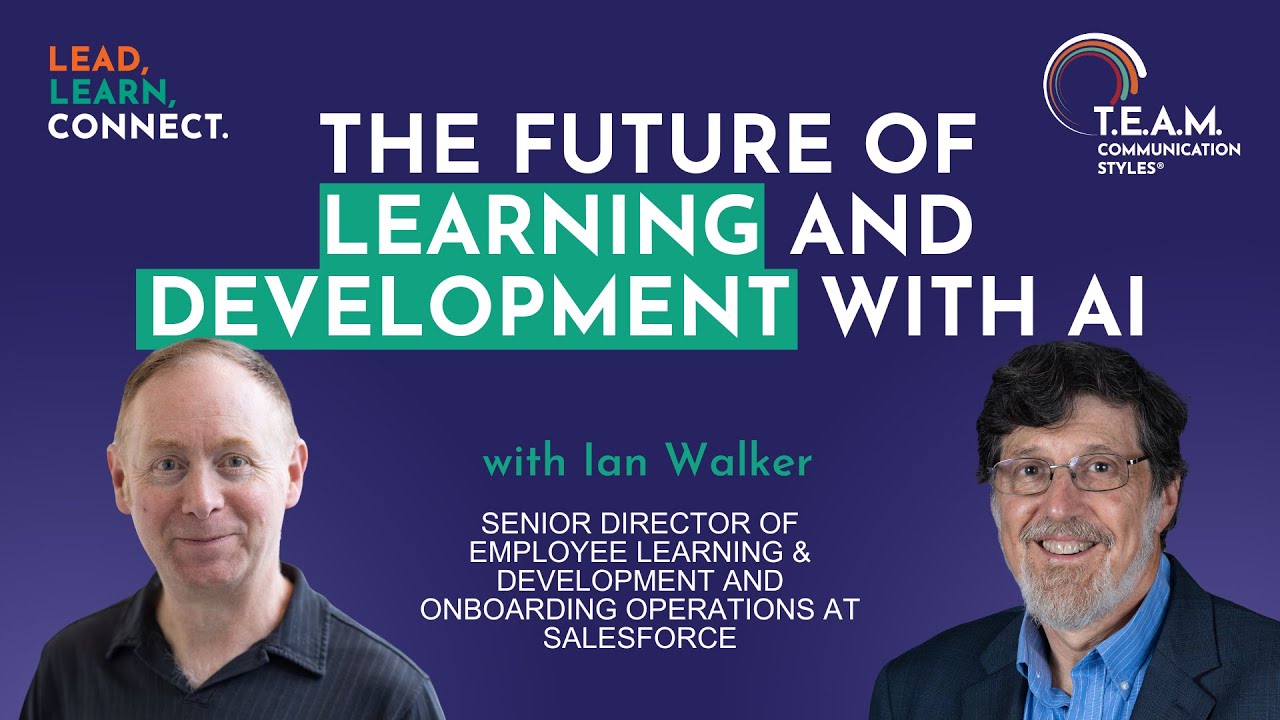 S01 E33 The Future of Learning and Development with AI | Ian Walker | Lead. Learn. Connect.