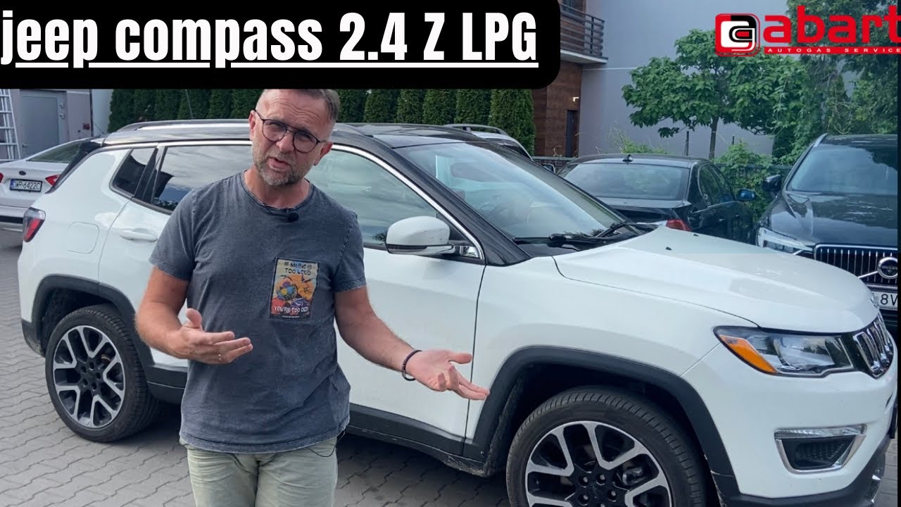 Prawie terenowy Jeep Compass 2.4 oszczędza po montażu instalacji gazowej BRC w @Abart Auto&Gaz
