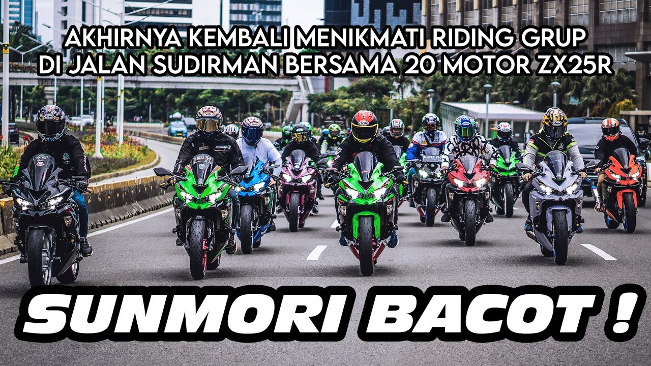 ZX25R - ZEXMA // SUNMORI 20 MOTOR ZX25R TERBACOT DAN BANCI KAMERA SEMUA 😂 // MENIKMATI INDAH IBUKOTA