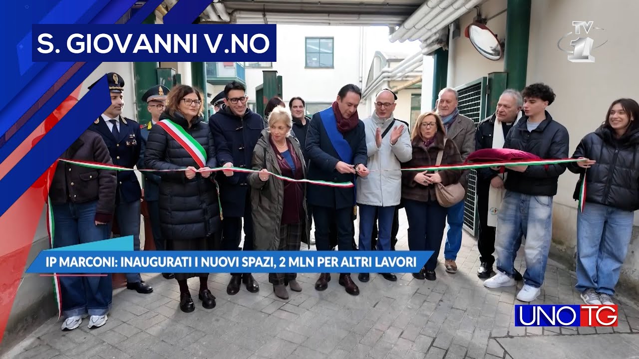 I.P. Marconi: inaugurati i nuovi spazi. 2 mln per altri lavori