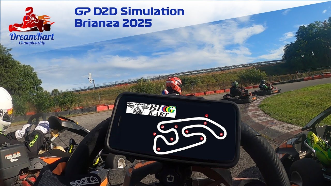 GP D2D Simulation Brianza 2025 | Big Kart Rozzano | DreamKart Championship