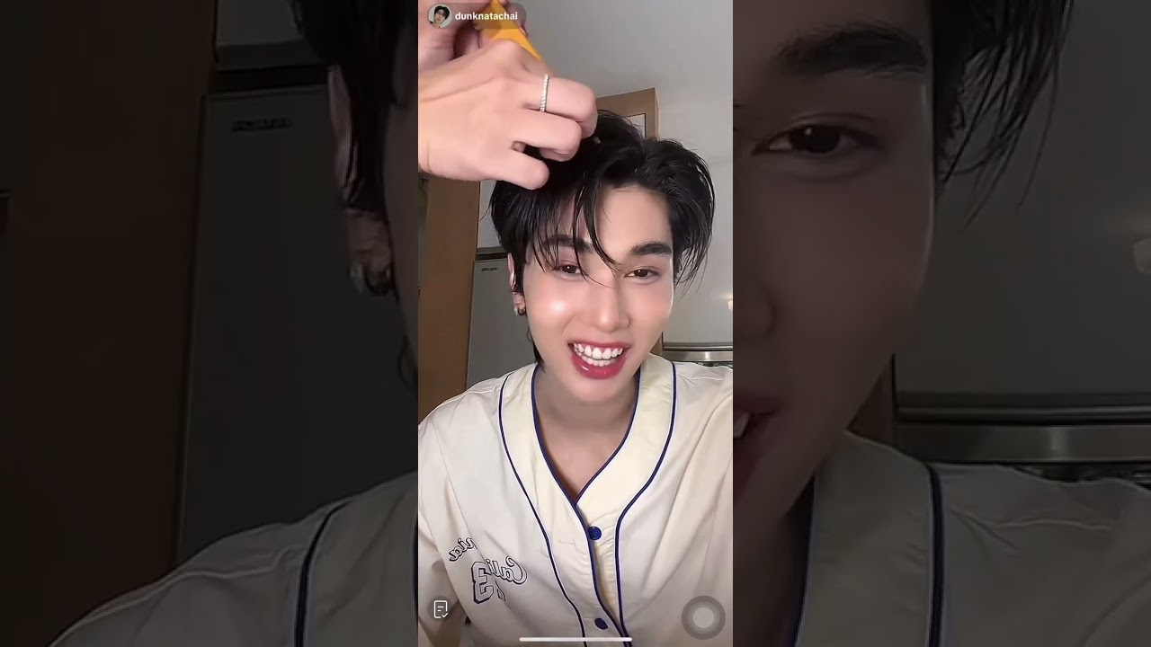 Live TikTok Dunk Natachai before Graduation Ceremony #dunknatachai #joongdunk #gmmtv