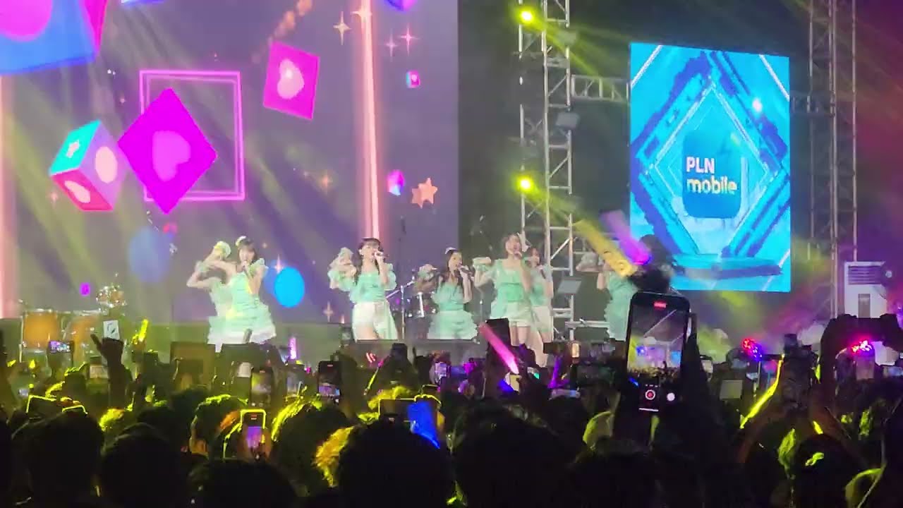 230819 JKT48 di Launching Gelegar PLN Mobile 2023 || JIE Convention Exhibition Surabaya
