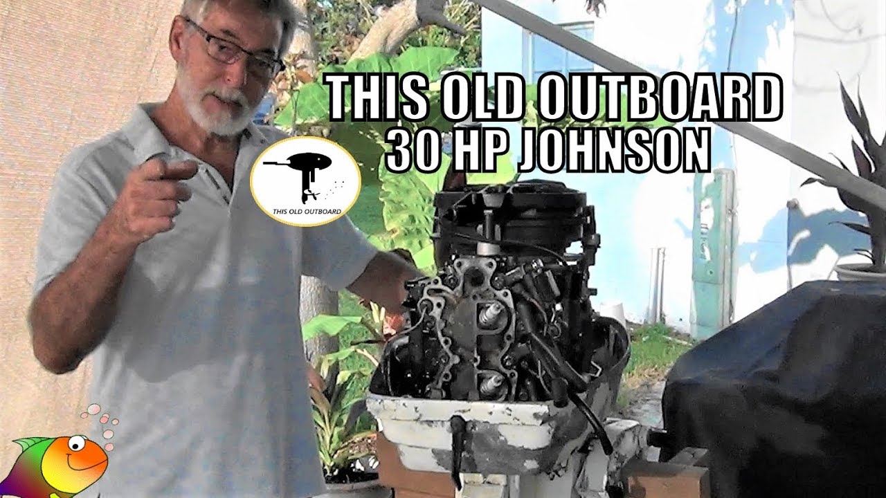 30 HP JOHNSON 1990 Broken Thermostat Cover Bolt