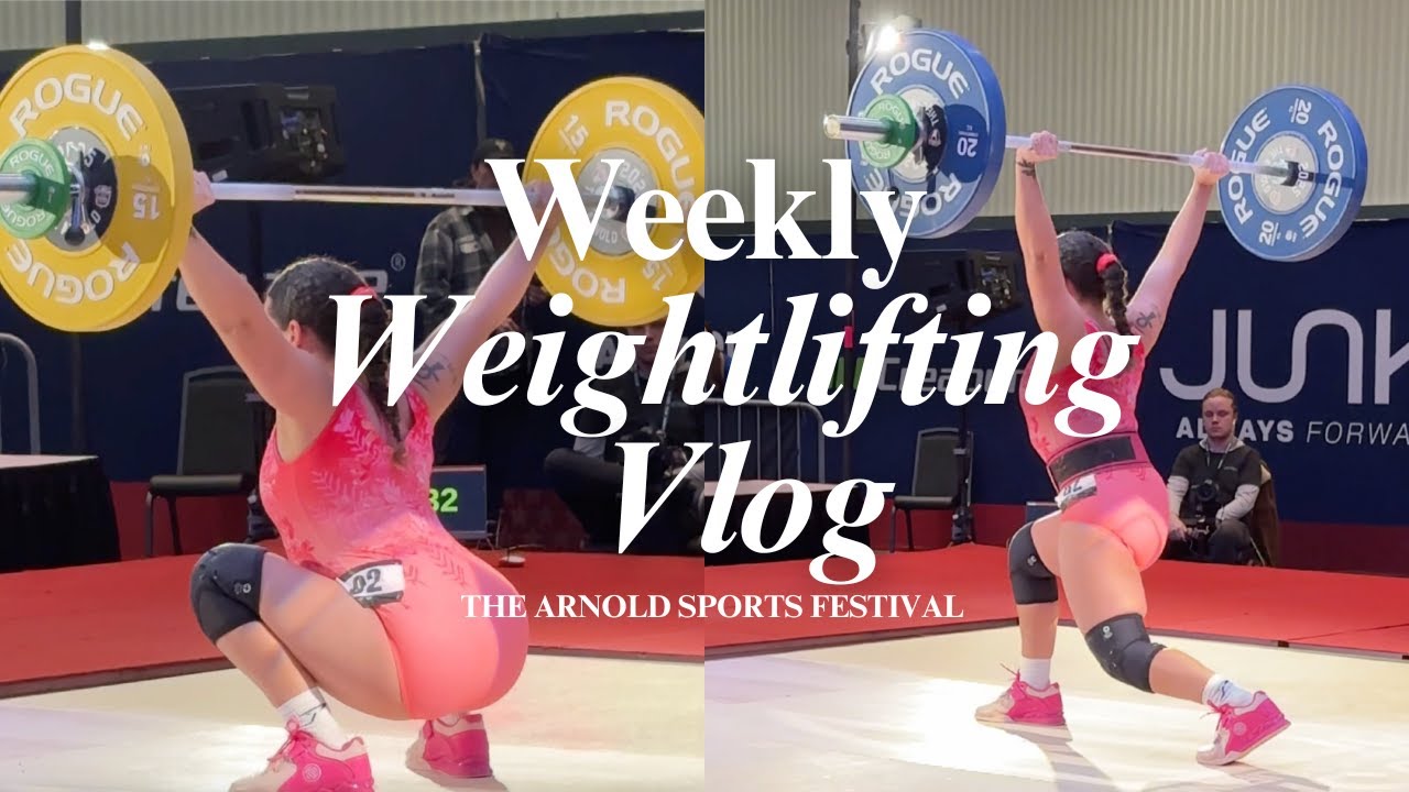 THIS IS HOW MY COMPETITION WENT (not as expected) Weekly Weightlifting Vlog in COLUMBUS OHIO