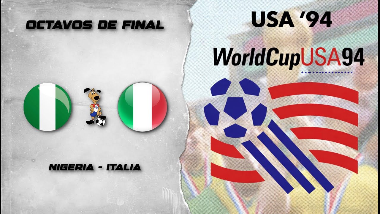 PES2021 - MUNDIAL USA 94 | OCTAVOS DE FINAL | 🇳🇬 Nigeria 🆚 🇮🇹 Italia | FUMA
