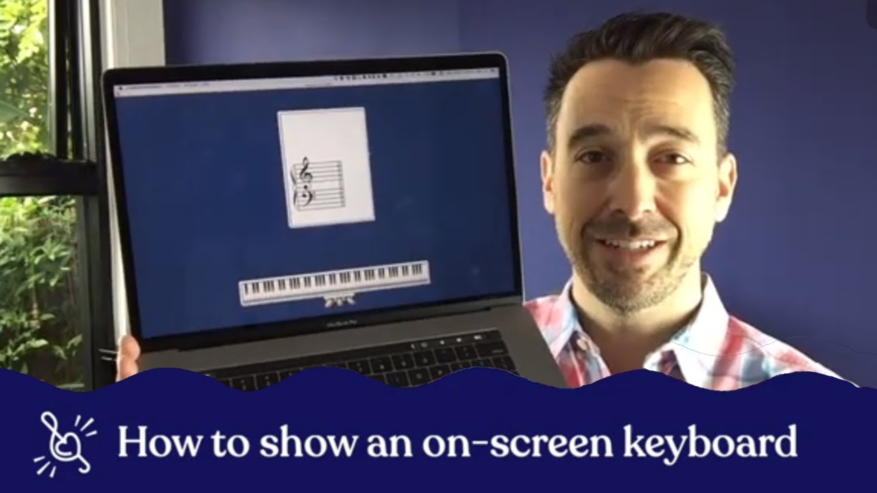 Using Classroom Maestro to Show On-Screen Keyboard