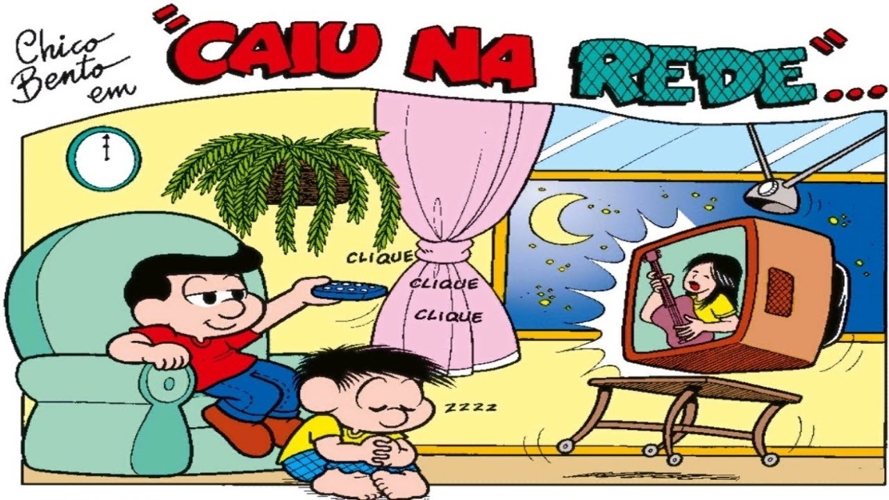 CHICO CONHECE A INTERNET - Chico Bento em: Caiu na Rede - Gibi Turma da Mônica | Quadrinhos Narrados