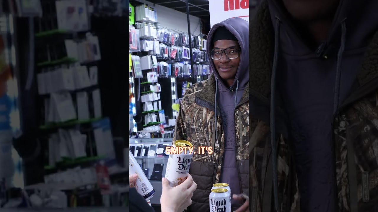 Customer trying to return Liquid Death because they thought it was beer&hellip;