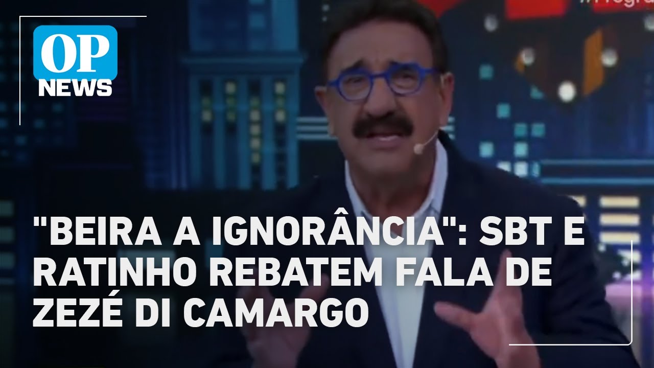 SBT rebate Zezé di Camargo e cancela especial após cantor falar que canal 