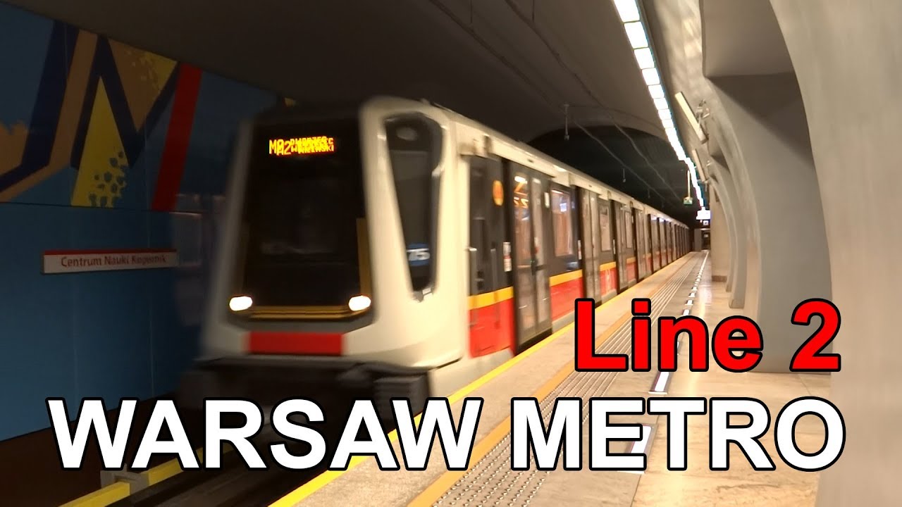 🇵🇱 Warsaw Metro - Line M2 - Metro w Warszawie - Linia M2 (2018)
