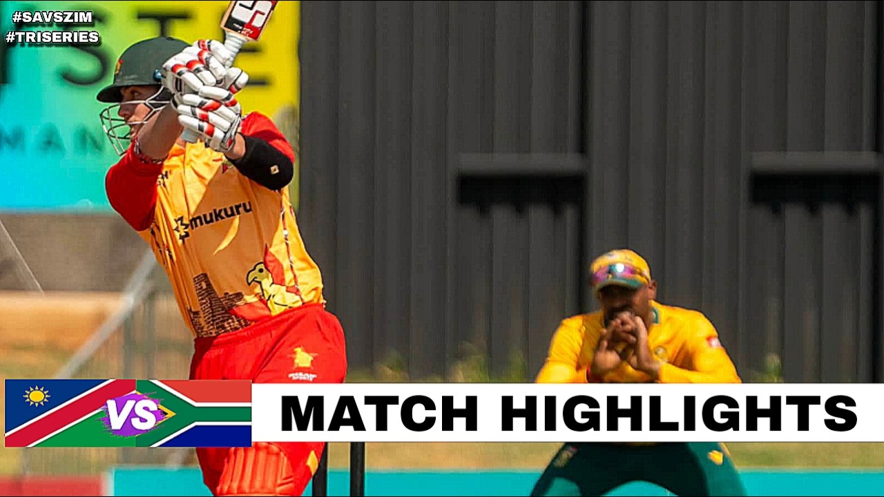 South Africa Vs Zimbabwe Tri Series 2nd Match Highlights 2026 | Sa Vs Zim Highlights | Nim Vs Sa