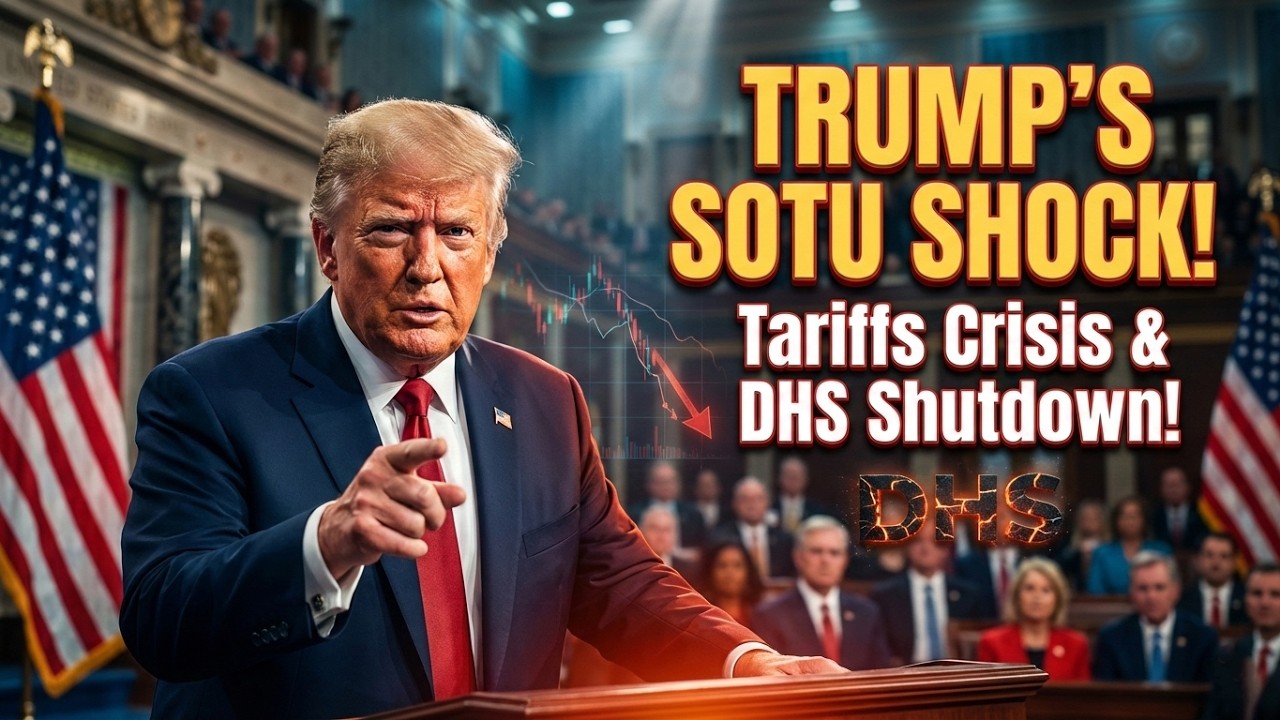 Trump’s State of the Union 2026 SHOCKER 🇺🇸🔥 Tariffs Fallout, DHS Shutdown & What Happens Next! | WTV