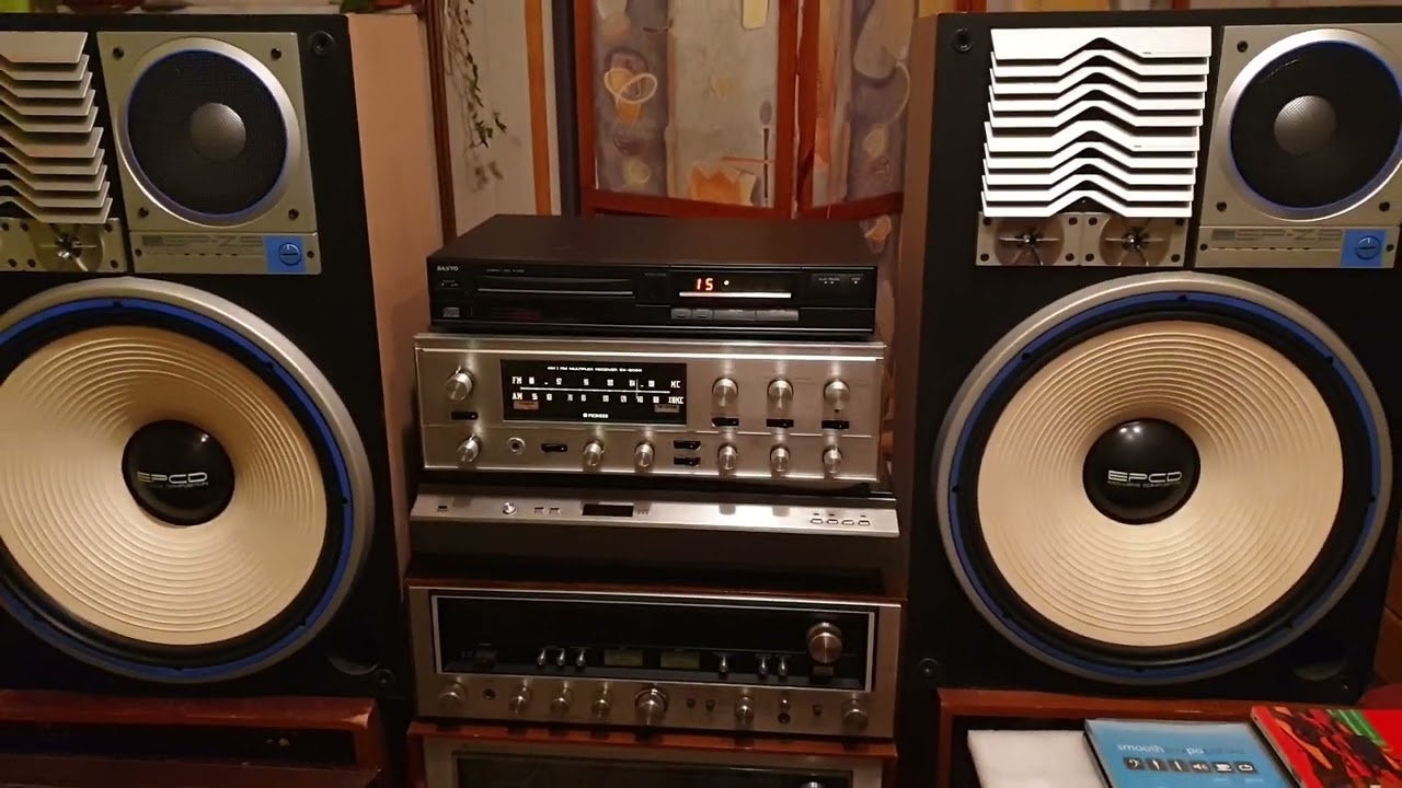 Pioneer sx 2000 tube multi. ampli&sansui speaker SP-Z9 test