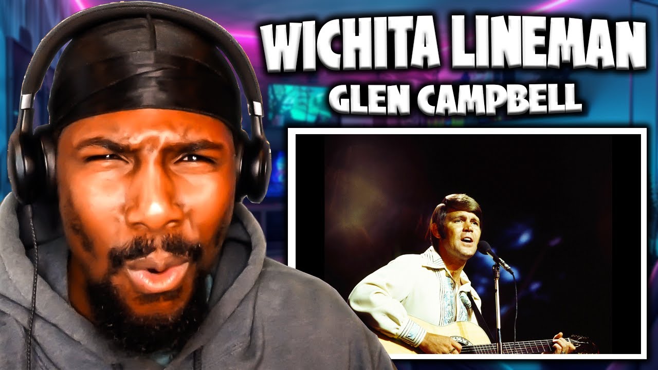 A Beautifully Deep Song! | Wichita Lineman - Glen Campbell (Reaction)