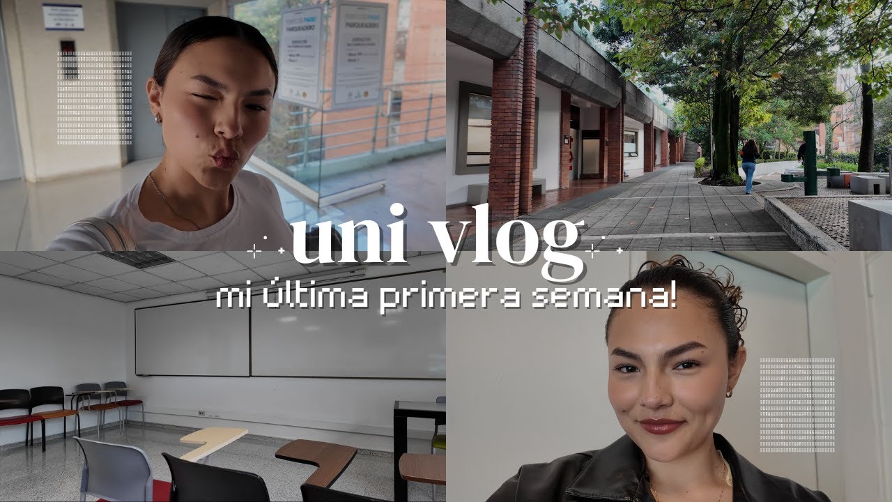 uni vlog: mi última primera semana de universidad! ᯓ★