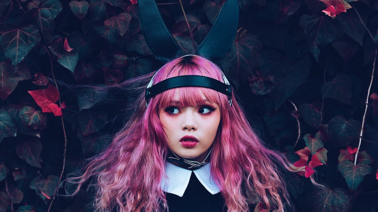 GRWM Black Rabbit Photoshoot Hair, Makeup & Outfit ☠ Also a Spooky Q&A! Halloween 2016