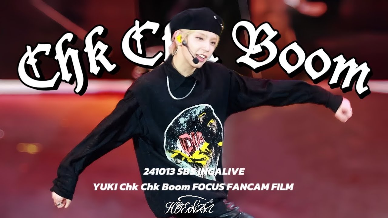 241013    ‘Chk Chk Boom’ NEXZ YUKI 유키 직캠 -INGALIVE