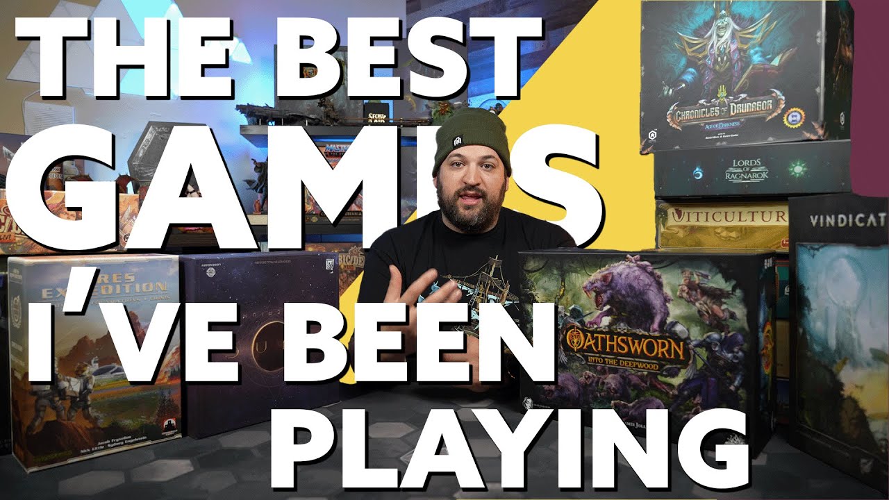 The BEST Board Games I've Been Playing - Game Brigade