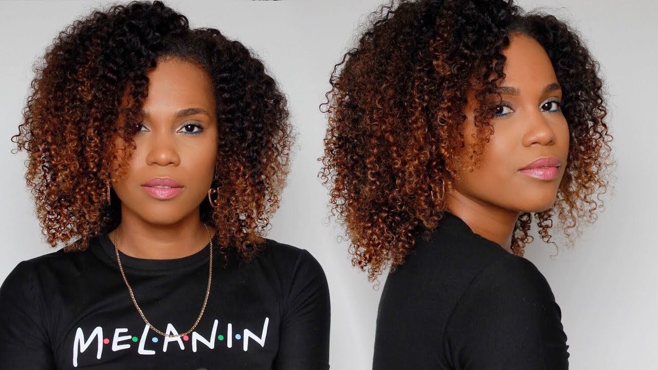 Bleaching My Kinky Curly Weave feat Hair De La Creme Nubian Goddess Kinky Curly