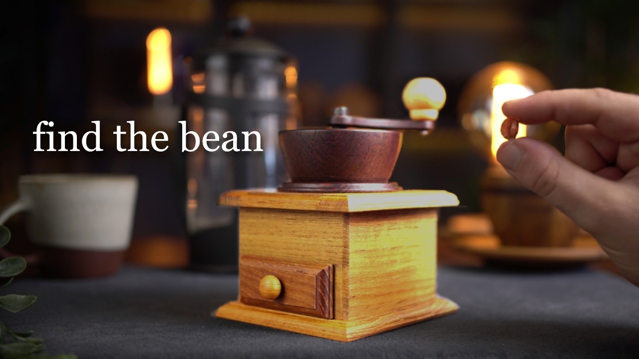 This coffee mill puzzle has a secret!!