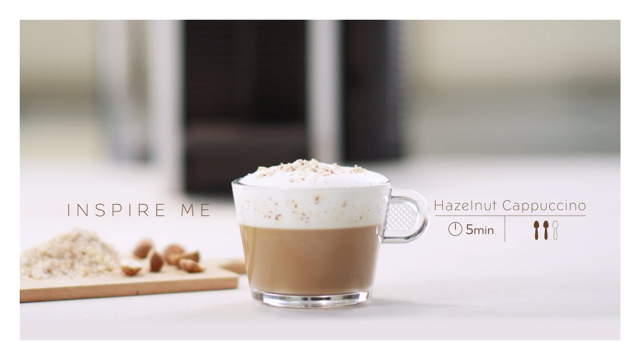 Nespresso Recipe | Hazelnut Cappuccino