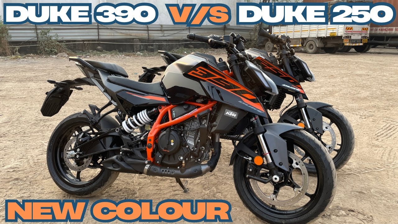 NEW KTM DUKE 390 { V/S }KTM DUKE 250 😍SHORT REVIEW 