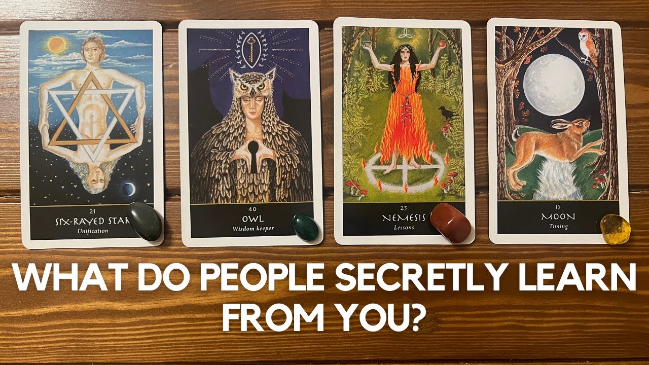 What do people secretly learn from you? ✨🤫🤔✨| Pick a card