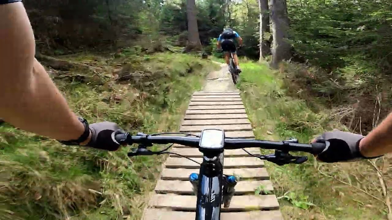 Singletrack Glacensis - Pętla Orłowiec (część zjazdowa)