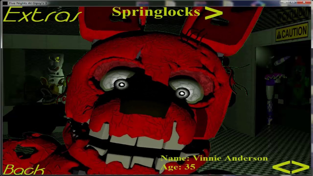 Five Nights At Gipsy's 3: The Springlocks 