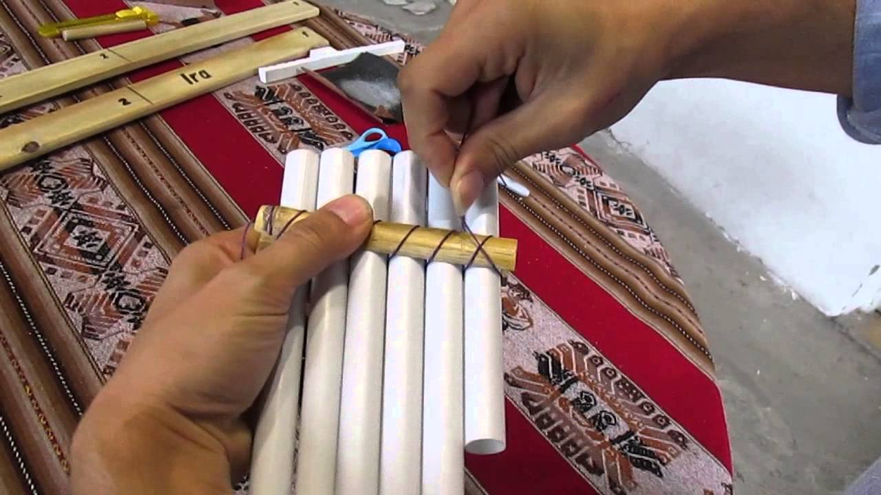 Construcción de un siku con caño de PVC. Parte 4