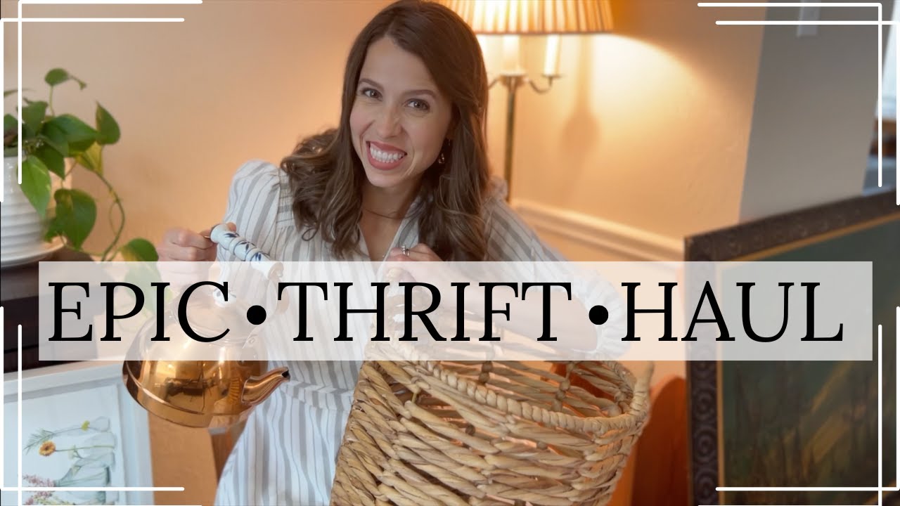 ✨ Thrifting over 80 ITEMS in Texas!! ✨  Vintage, art, decor and MORE... sooo many great deals
