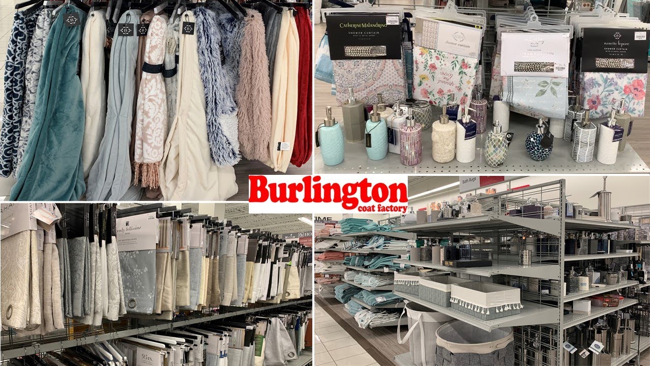 Burlington Bathroom Accessories * Throws * Curtains * Home Decor | Shop With Me 2021