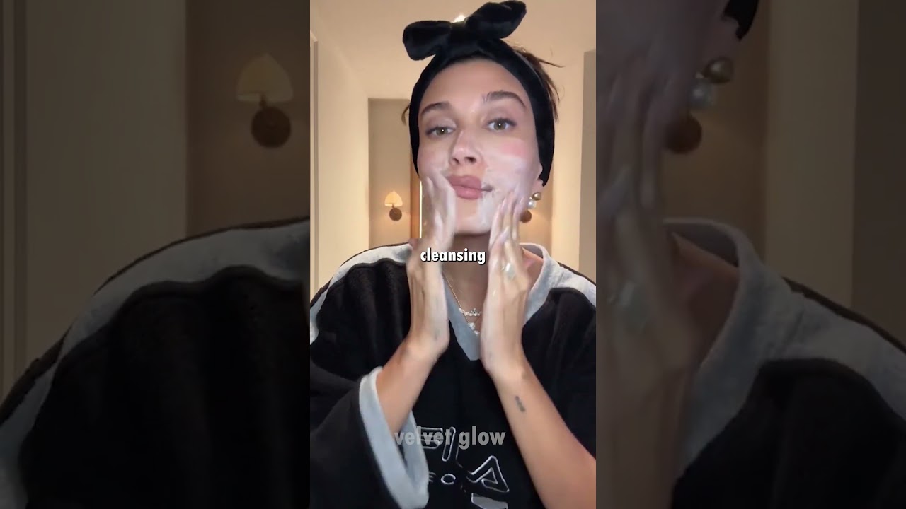 😱 Hailey Bieber flawless Skin Routine EXPOSED!  No Botox, Just Natural Hacks 🥑💦