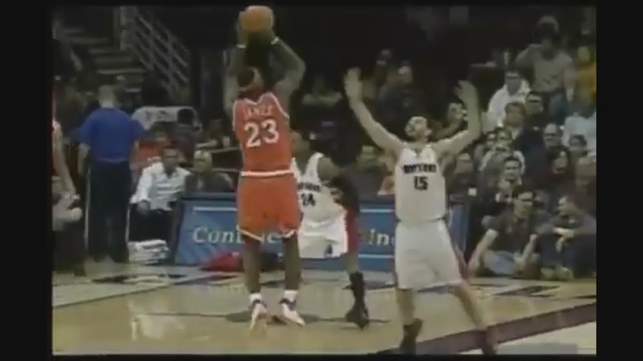 LeBron James 36 Points 6 Ast 3 Blk Vs. Raptors, 2006-07.