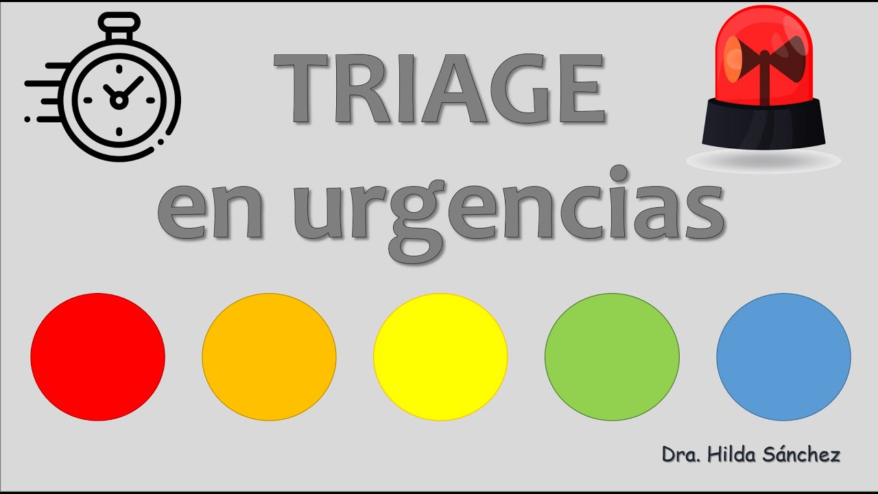 Masterclass: Todo lo que debes saber del TRIAGE en urgencias