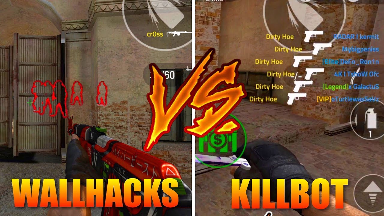 Forward Assault Wall Hacks Vs. Kill Bot Who Will Win⁉️