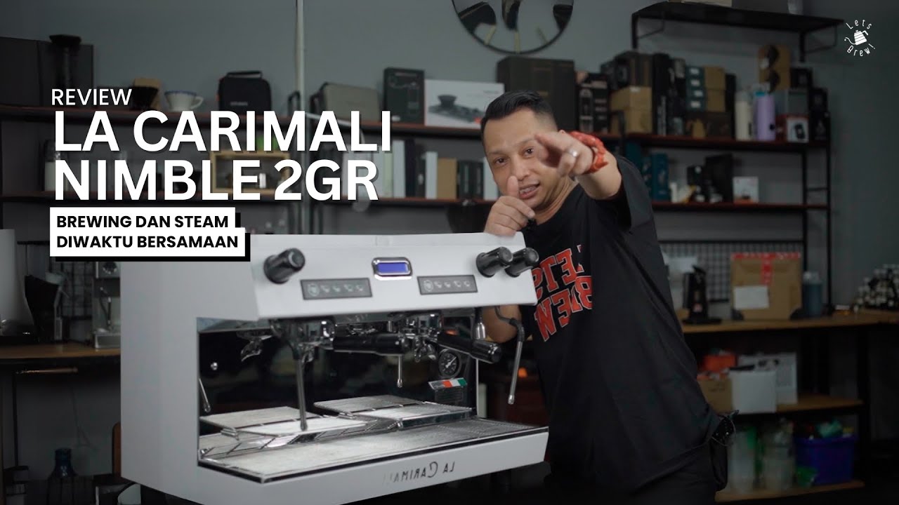 La Carimali Nimble 2 Group Mesin Espresso Review , Mesin Kopi Komersil dengan Harga Terjangkau